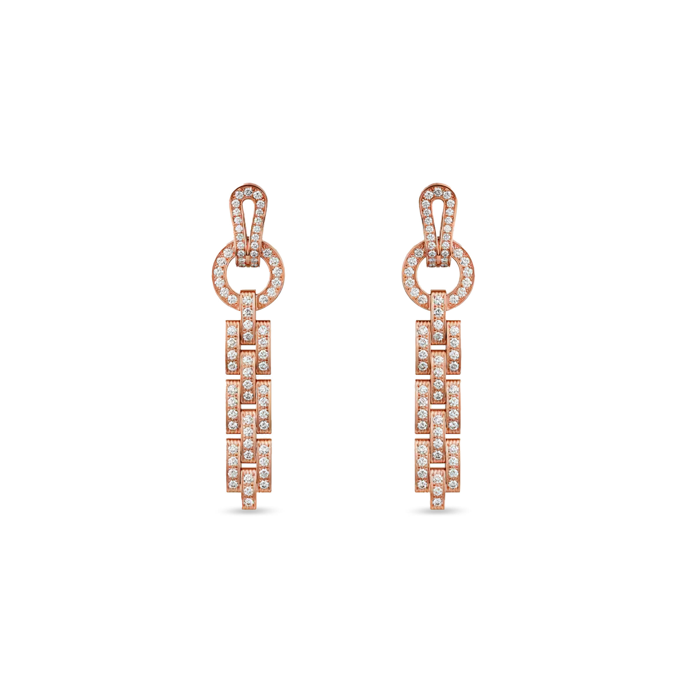 CARTIER AGRAFE EARRINGS N8515186